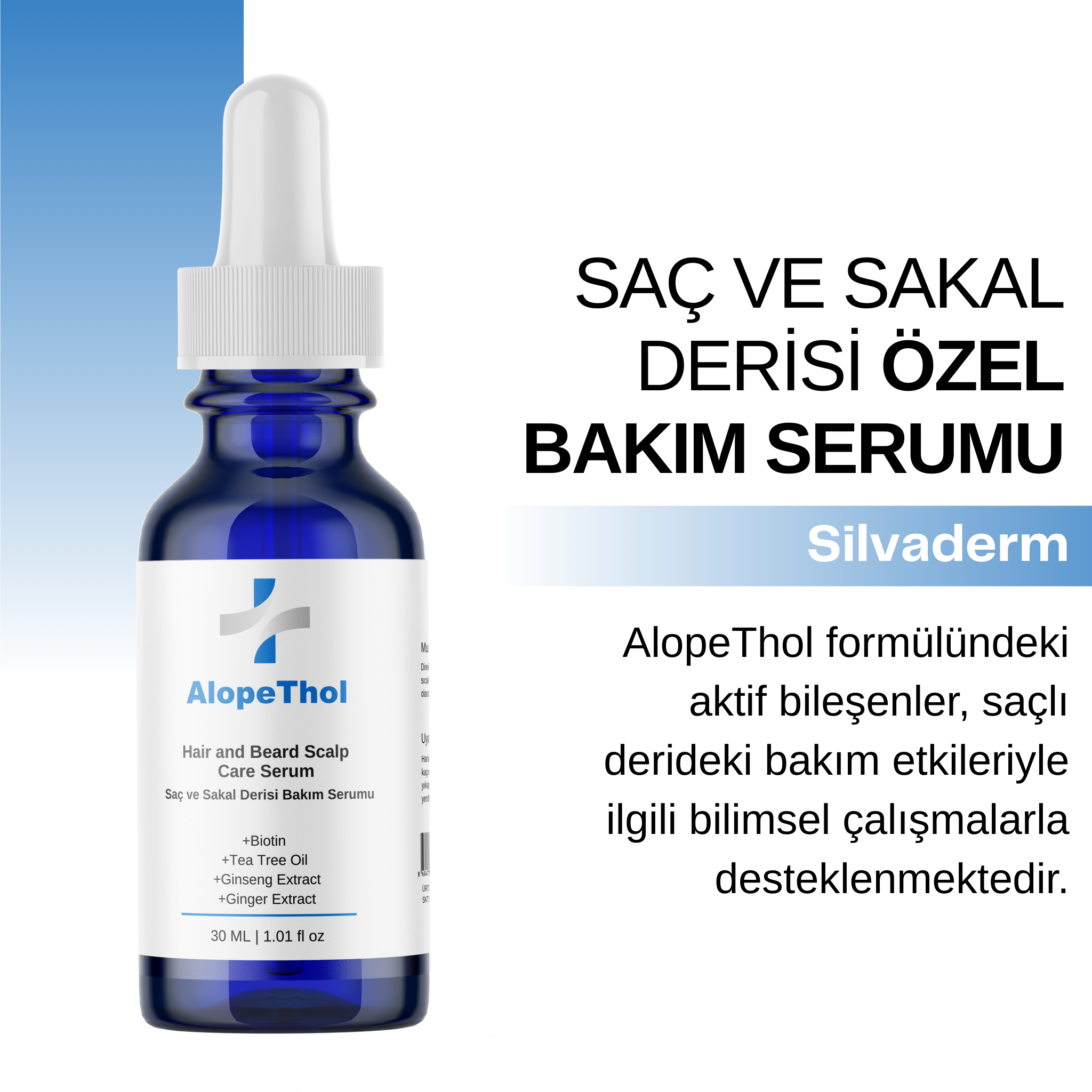 Saç ve Sakal Derisi Özel Bakım Serumu