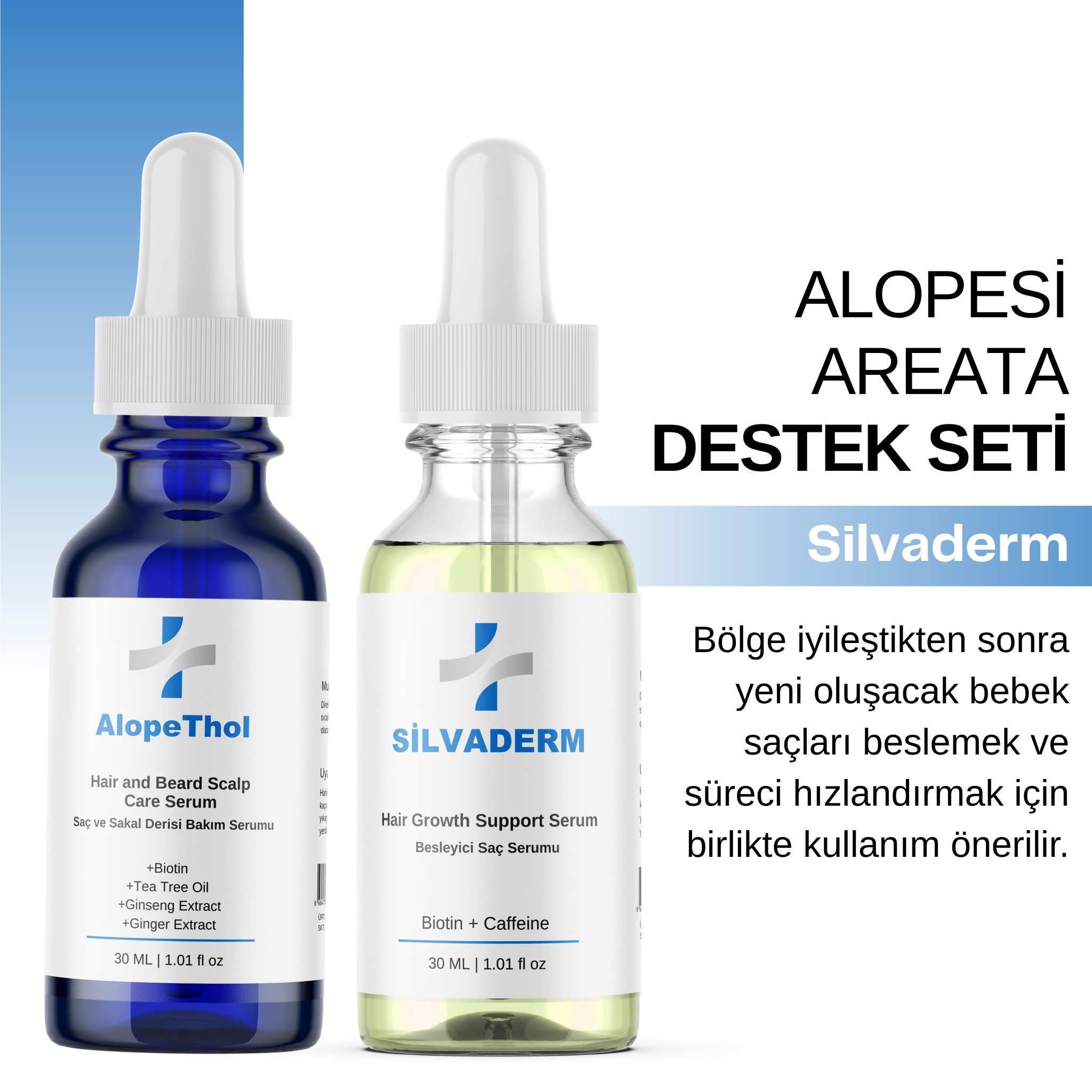 Alopesi Areata(Saçkıran) Destek Seti